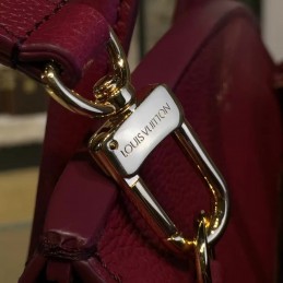 Replica Louis Vuitton Brown Monogram Burgundy Florine Bag