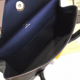 Replica Louis Vuitton Brown Monogram Black Florine Bag