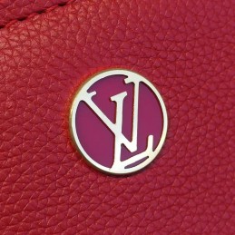 Replica Louis Vuitton Brown Monogram Red Florine Bag