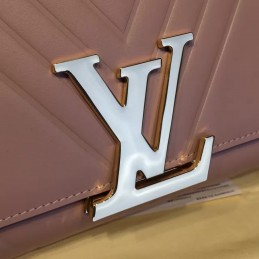 Replica Louis Vuitton Taupe Quilted Chain Louise GM