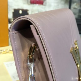 Replica Louis Vuitton Taupe Quilted Chain Louise GM