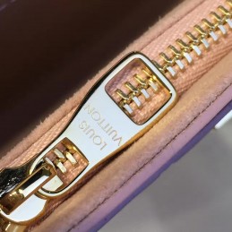 Replica Louis Vuitton Taupe Quilted Chain Louise GM
