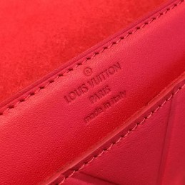 Replica Louis Vuitton Red Quilted Chain Louise GM