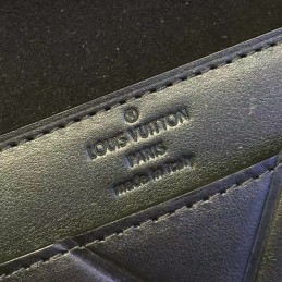 Replica Louis Vuitton Navy Blue Quilted Chain Louise GM