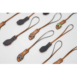 Replica Hermes Multicolor Leather Shoe Charm