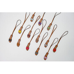 Replica Hermes Multicolor Leather Shoe Charm