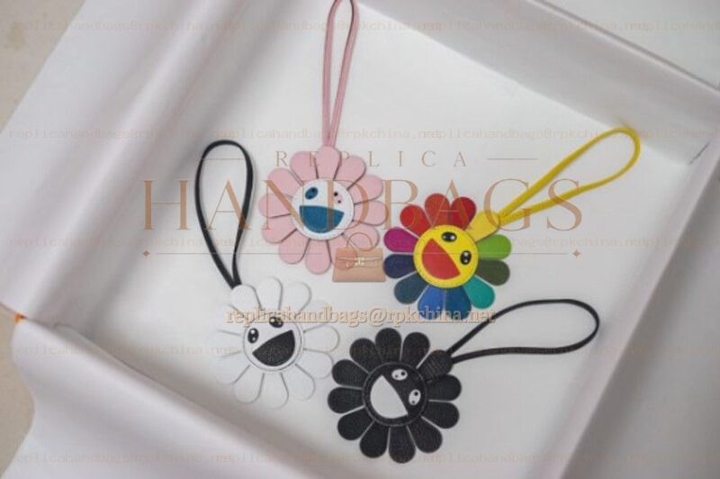 Replica Hermes Multicolor Flower Charm