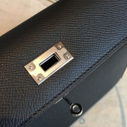 Replica Hermes Black Kelly 32 Bag