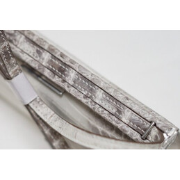 Replica Hermes Gray Crocodile Leather Clic H 21 Bag