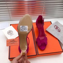 Replica Hermes Fuchsia High Heel Sandal