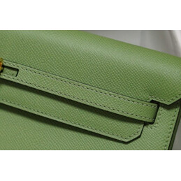 Replica Hermes Green Kelly Depeches 25 Pouch