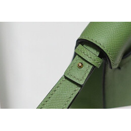 Replica Hermes Green Kelly Depeches 25 Pouch
