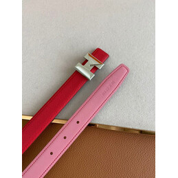 Hermes replica Red H Buckle Leather Belt
