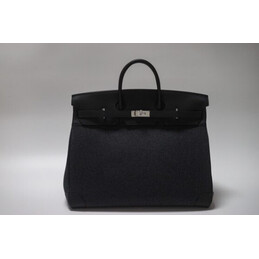 Replica Hermes Black HAC Haut a Courroies 50 Bag