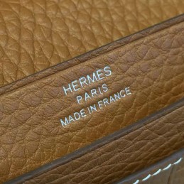 Replica Hermes Brown Bearn Wallet