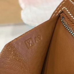 Replica Hermes Brown Bearn Wallet