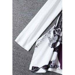 Replica Hermes White Horse Print Shirt