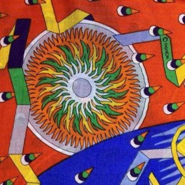 Replica Hermes Green Floral 140cm Silk Scarf