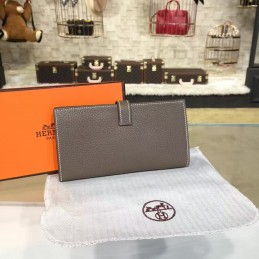 Replica Hermes Gray Bearn Wallet