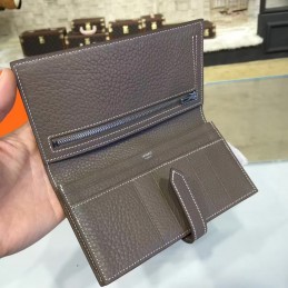 Replica Hermes Gray Bearn Wallet