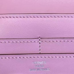 Replica Hermes Light Pink Constance Wallet Rose Gold Hardware