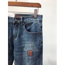 Replica Hermes Blue Slim Fit Denim Jeans
