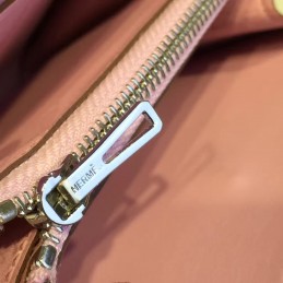 Replica Hermes Light Pink Constance Wallet Rose Gold Hardware