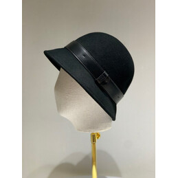 Replica Hermes Black H Belt Bucket Hat