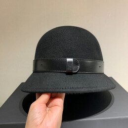 Replica Hermes Black H Belt Bucket Hat