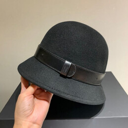 Replica Hermes Black H Belt Bucket Hat