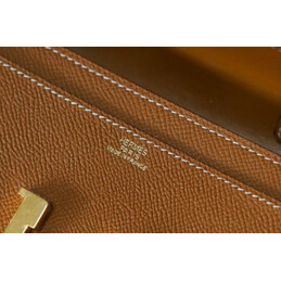Replica Hermes Brown Constance Long To Go Wallet