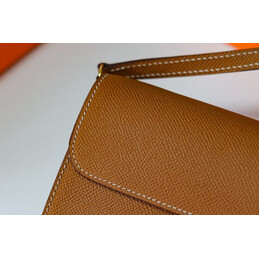 Replica Hermes Brown Constance Long To Go Wallet