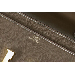 Replica Hermes Gray Constance Long To Go Wallet