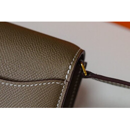 Replica Hermes Gray Constance Long To Go Wallet