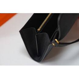 Replica Hermes Black Constance Long To Go Wallet