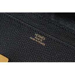 Replica Hermes Black Constance Long To Go Wallet