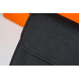 Replica Hermes Black Constance Long To Go Wallet
