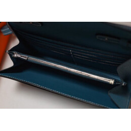 Replica Hermes Blue Constance Long To Go Wallet