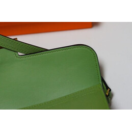 Replica Hermes Green Constance To Go Wallet Silver H Hardware