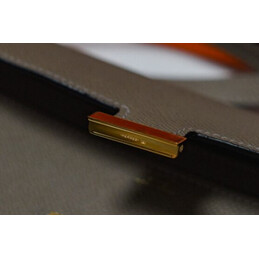 Replica Hermes Etoupe Gray Constance Long To Go Wallet
