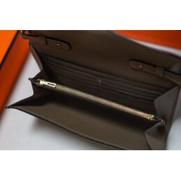 Replica Hermes Etoupe Gray Constance Long To Go Wallet