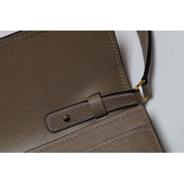 Replica Hermes Etoupe Gray Constance Long To Go Wallet