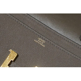 Replica Hermes Etoupe Gray Constance Long To Go Wallet