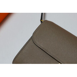 Replica Hermes Etoupe Gray Constance Long To Go Wallet