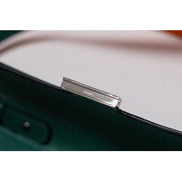 Replica Hermes Dark Green Constance To Go Wallet Silver H Hardware