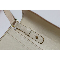 Replica Hermes Cream Constance Long To Go Wallet