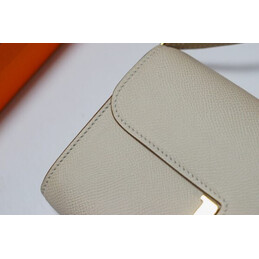 Replica Hermes Cream Constance Long To Go Wallet
