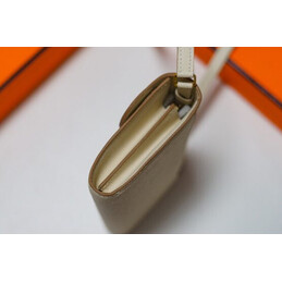 Replica Hermes Cream Constance Long To Go Wallet