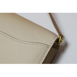 Replica Hermes Cream Constance Long To Go Wallet