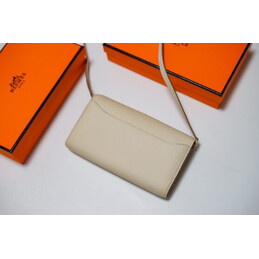 Replica Hermes Cream Constance Long To Go Wallet
